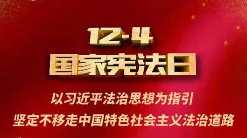 国家宪法日 | 尊龙凯时组织“宪法学习周”学习活动